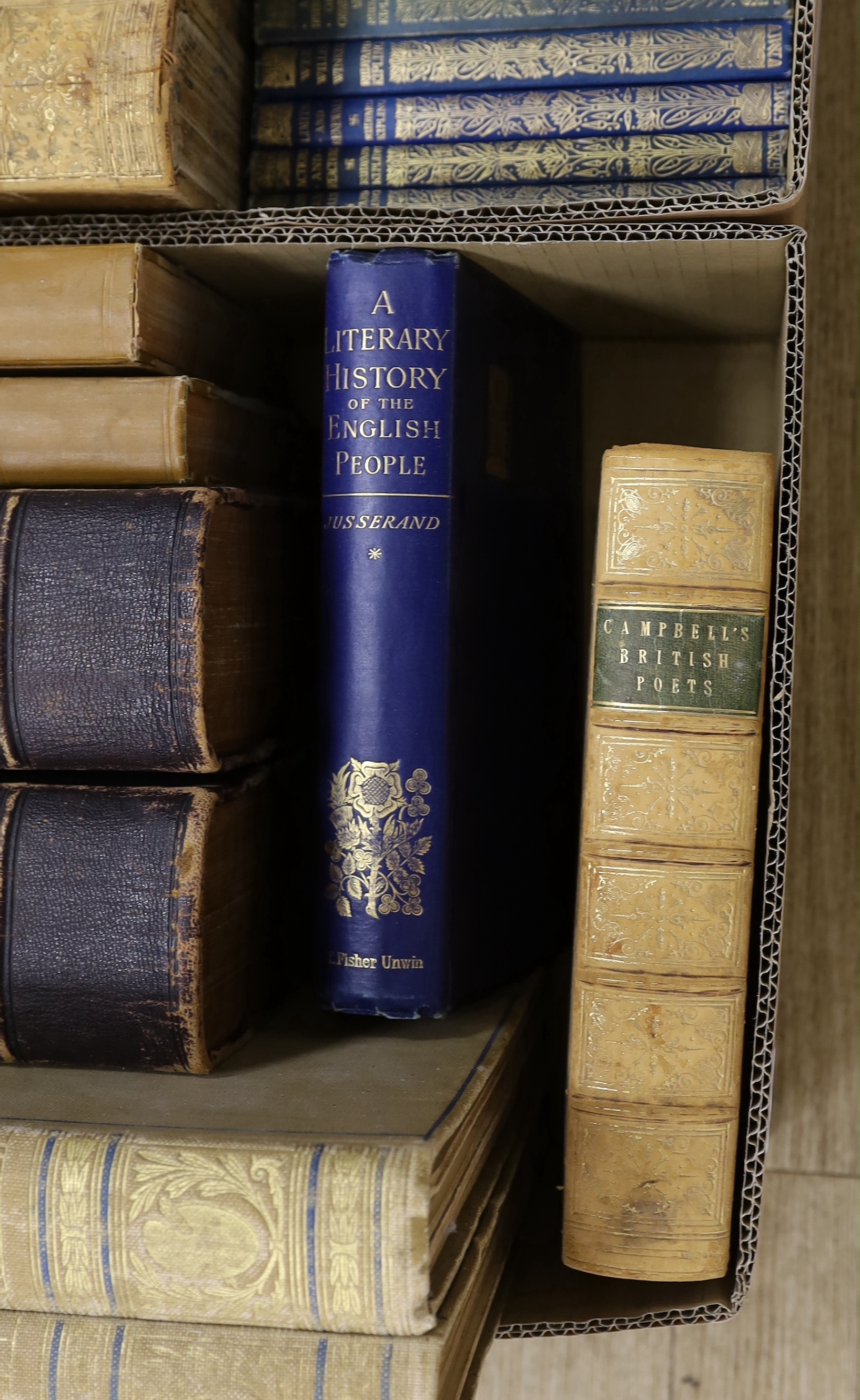 A collection of mixed bindings